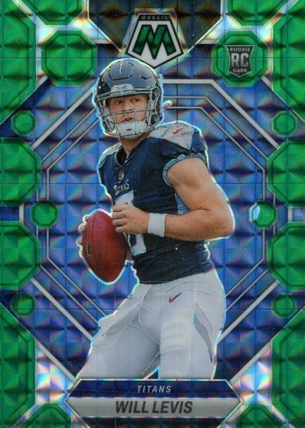 2023 Panini Mosaic Will Levis #377 Football Card