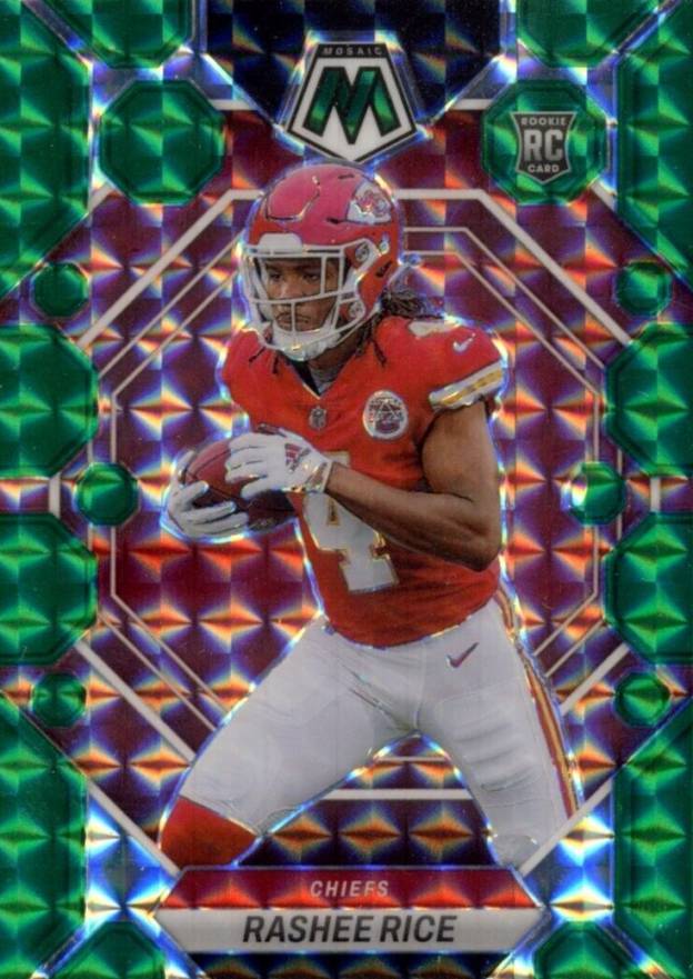 2023 Panini Mosaic Rashee Rice #357 Football Card