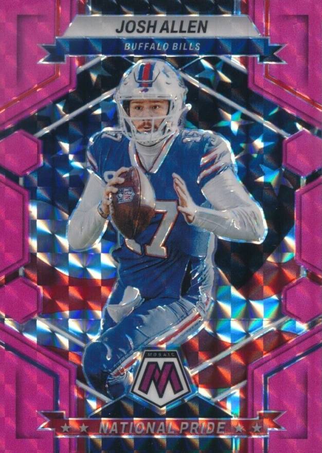 2023 Panini Mosaic Josh Allen #257 Football Card