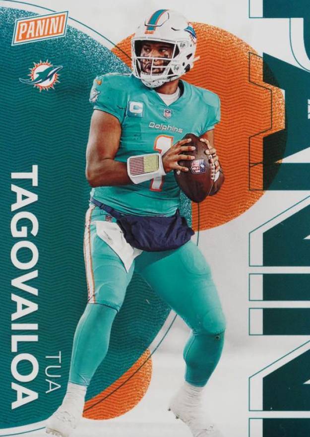 2023 Panini National Sports Collectors Convention Silver Packs Tua Tagovailoa #13 Football Card