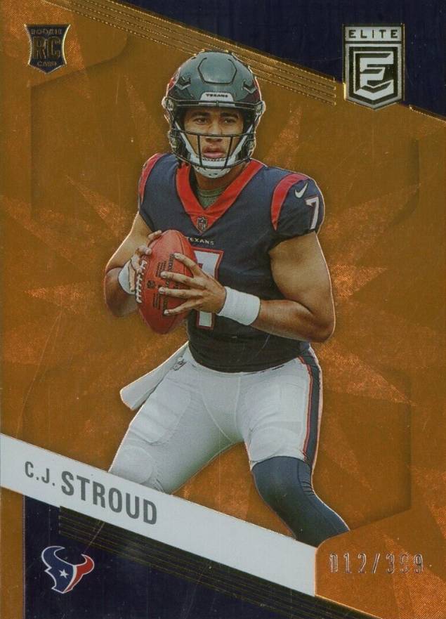 2023 Panini Donruss Elite CJ Stroud #112 Football Card