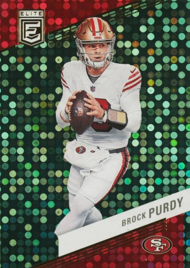 2023 Panini Donruss Elite Brock Purdy #10 Football Card