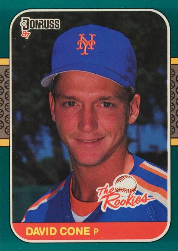 1987 Donruss Rookies David Cone #35 Baseball Card