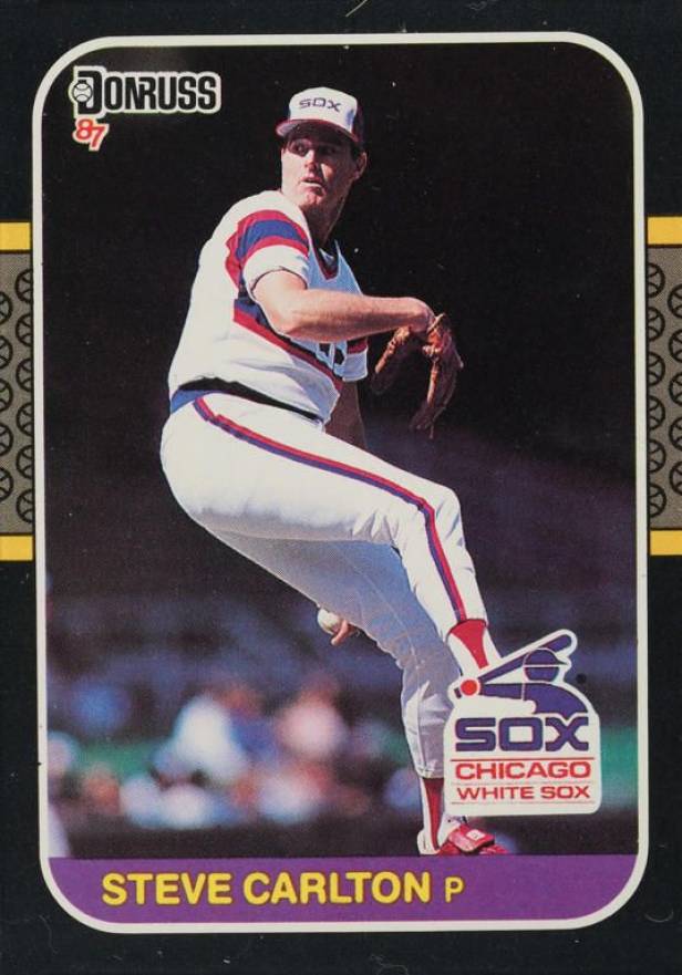 1987 Donruss Steve Carlton #617 Baseball Card