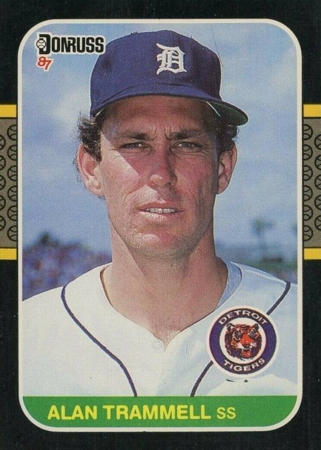 1987 Donruss Alan Trammell #127 Baseball Card