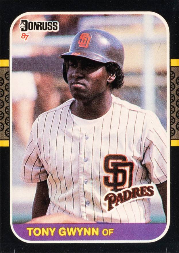 1987 Donruss Tony Gwynn #64 Baseball Card