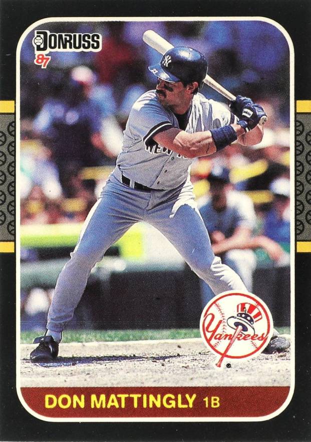 1987 Donruss Don Mattingly #52 Baseball Card