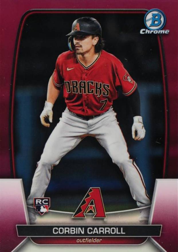 2023 Bowman Chrome Corbin Carroll #5 Baseball Card