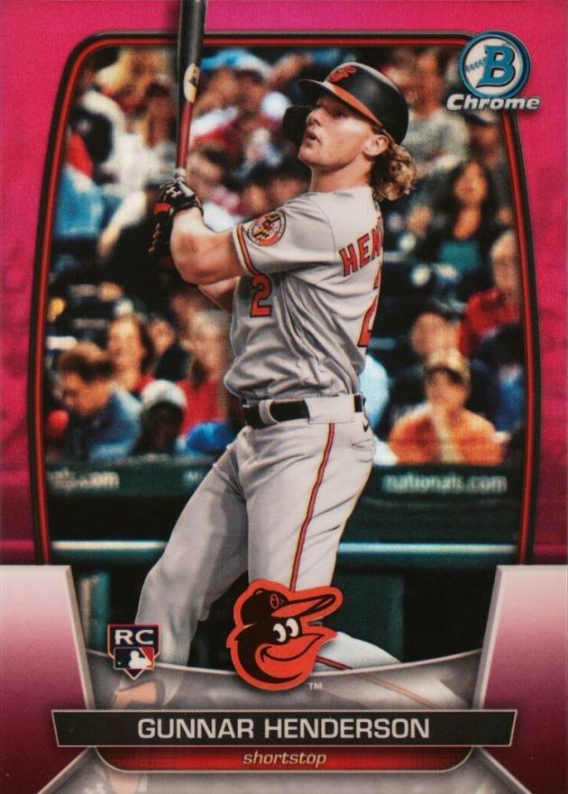 2023 Bowman Chrome Gunnar Henderson #10 Baseball Card