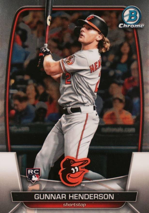 2023 Bowman Chrome Gunnar Henderson #10 Baseball Card