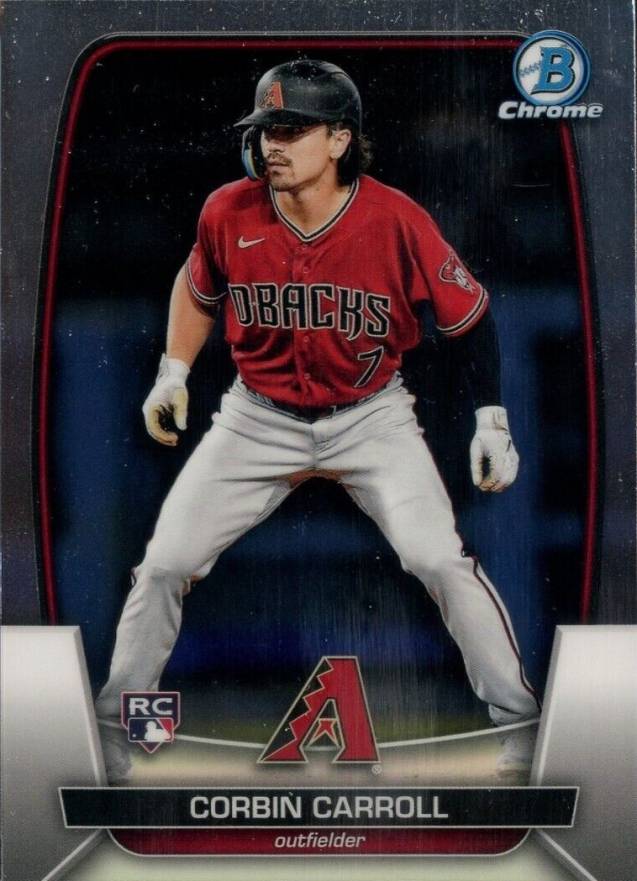 2023 Bowman Chrome Corbin Carroll #5 Baseball Card