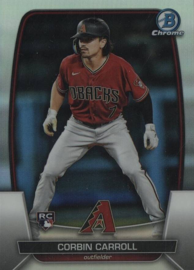 2023 Bowman Chrome Corbin Carroll #5 Baseball Card