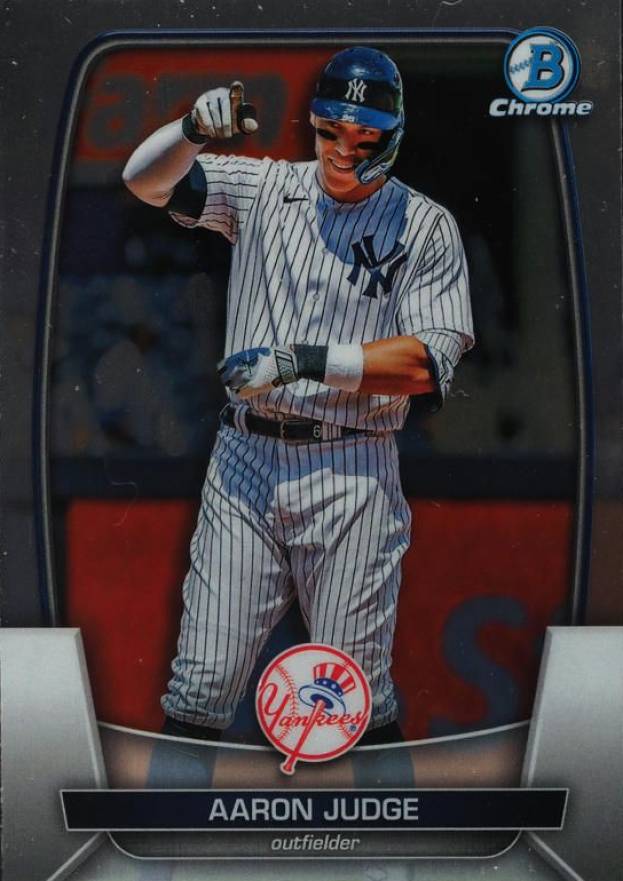 2023 Bowman Chrome Aaron Judge #63 Baseball Card