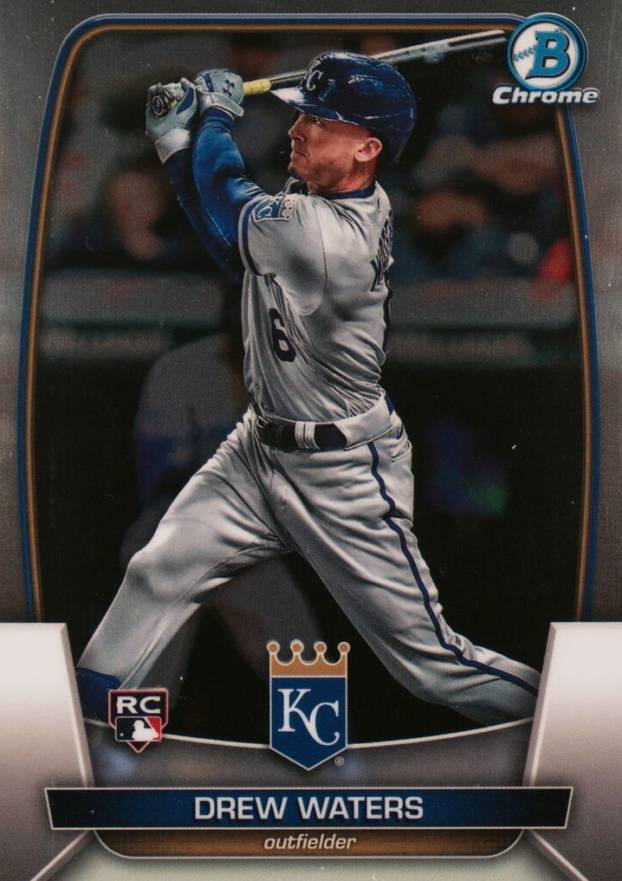 2023 Bowman Chrome Drew Waters #14 Baseball Card