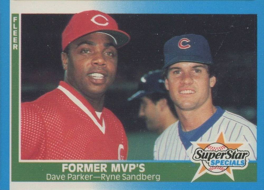 1987 Fleer Former MVP's #639 Baseball Card