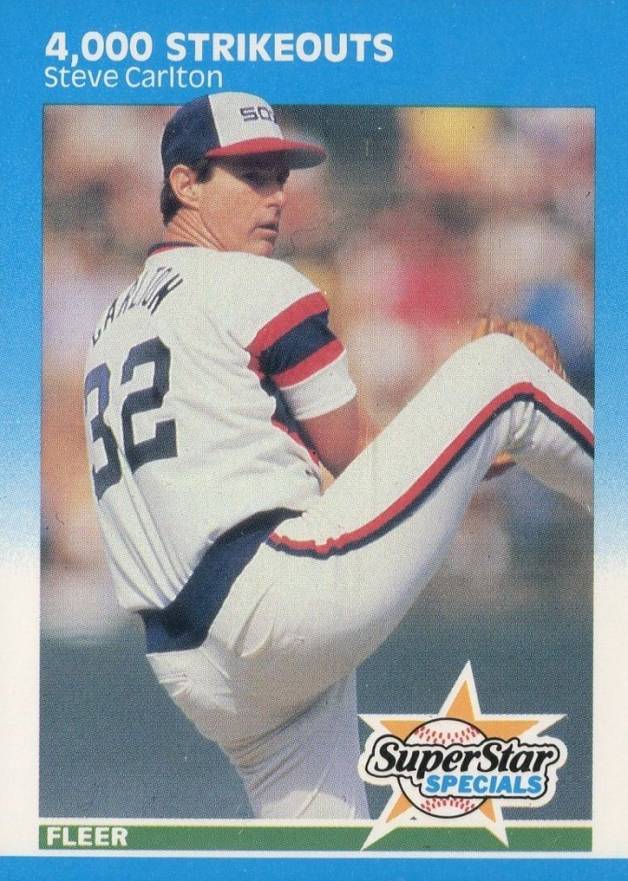 1987 Fleer 4000 Strikeouts #635 Baseball Card