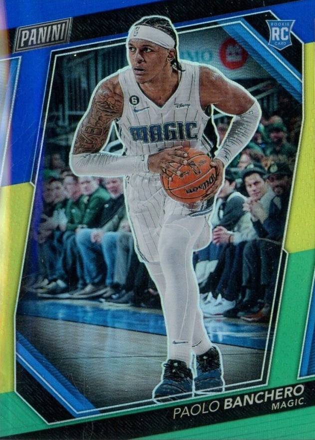 2023 Panini National VIP Gold Rookies Paolo Banchero #RC9 Basketball Card