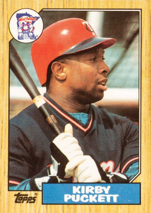 1987 Topps Tiffany Kirby Puckett #450 Baseball Card
