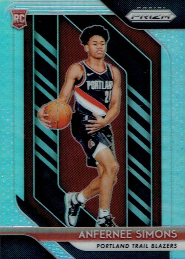 2018 Panini Prizm Anfernee Simons #61 Basketball Card