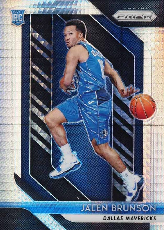 2018 Panini Prizm Jalen Brunson #250 Basketball Card