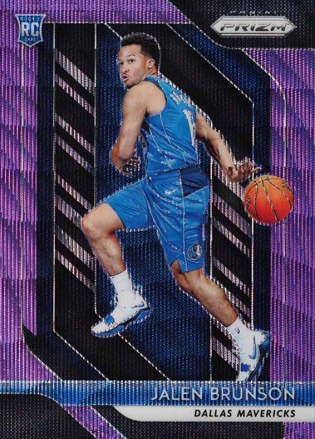 2018 Panini Prizm Jalen Brunson #250 Basketball Card