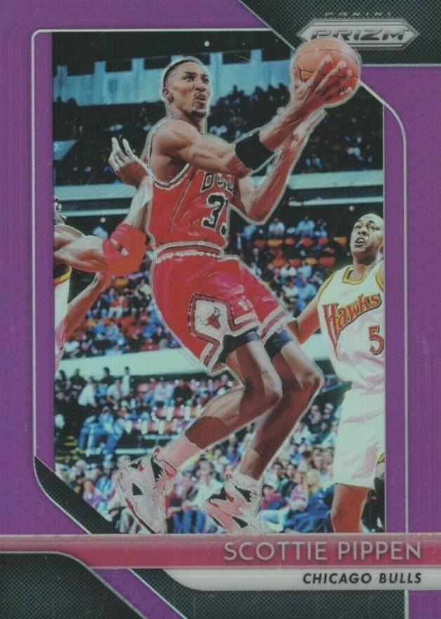 2018 Panini Prizm Scottie Pippen #65 Basketball Card