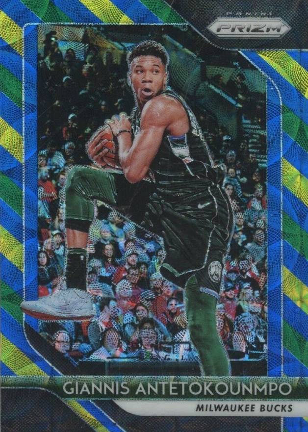 2018 Panini Prizm Giannis Antetokounmpo #296 Basketball Card