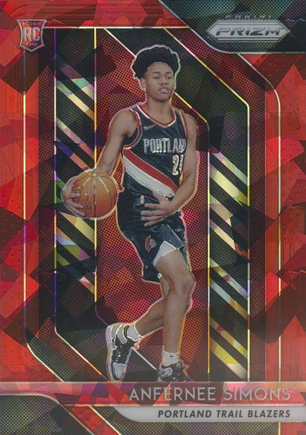 2018 Panini Prizm Anfernee Simons #61 Basketball Card