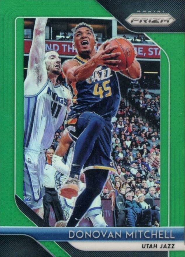 2018 Panini Prizm Donovan Mitchell #143 Basketball Card