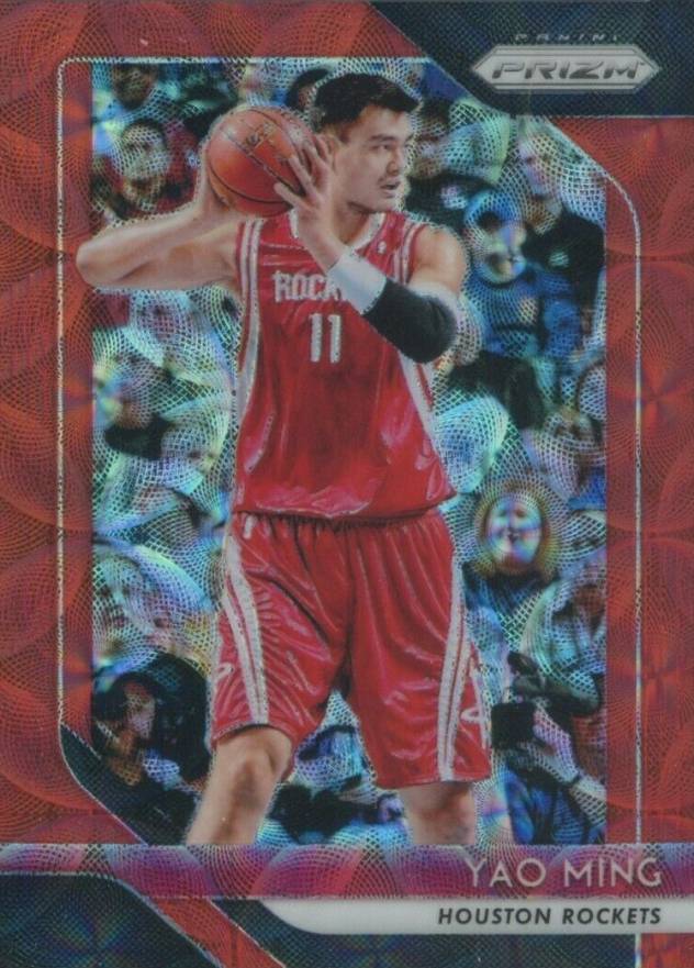 2018 Panini Prizm Yao Ming #135 Basketball Card