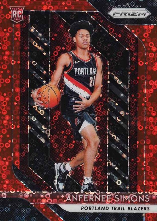 2018 Panini Prizm Anfernee Simons #61 Basketball Card