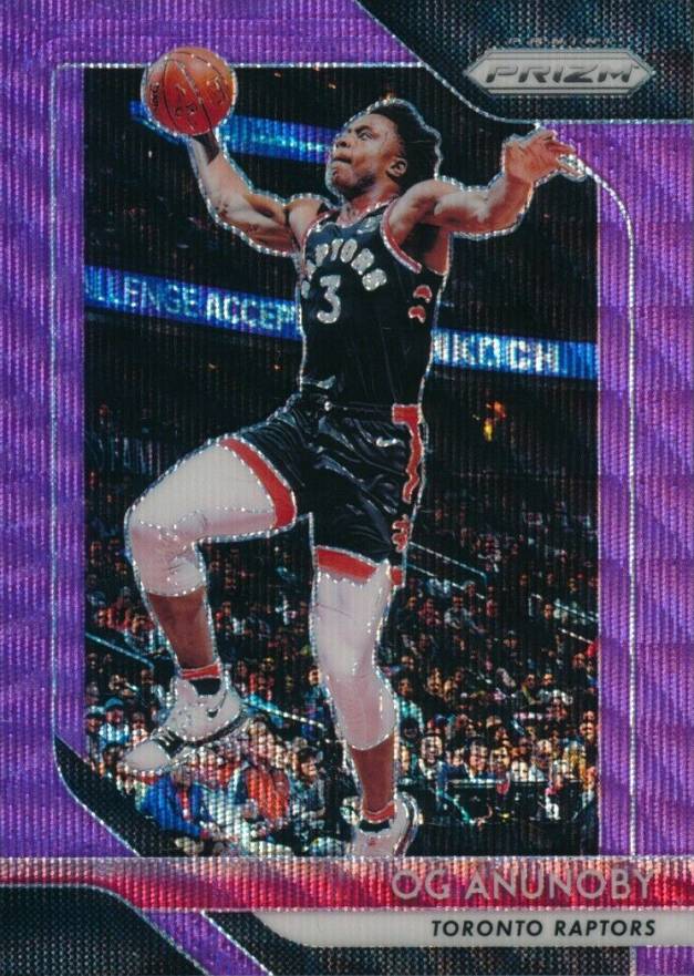 2018 Panini Prizm OG Anunoby #63 Basketball Card