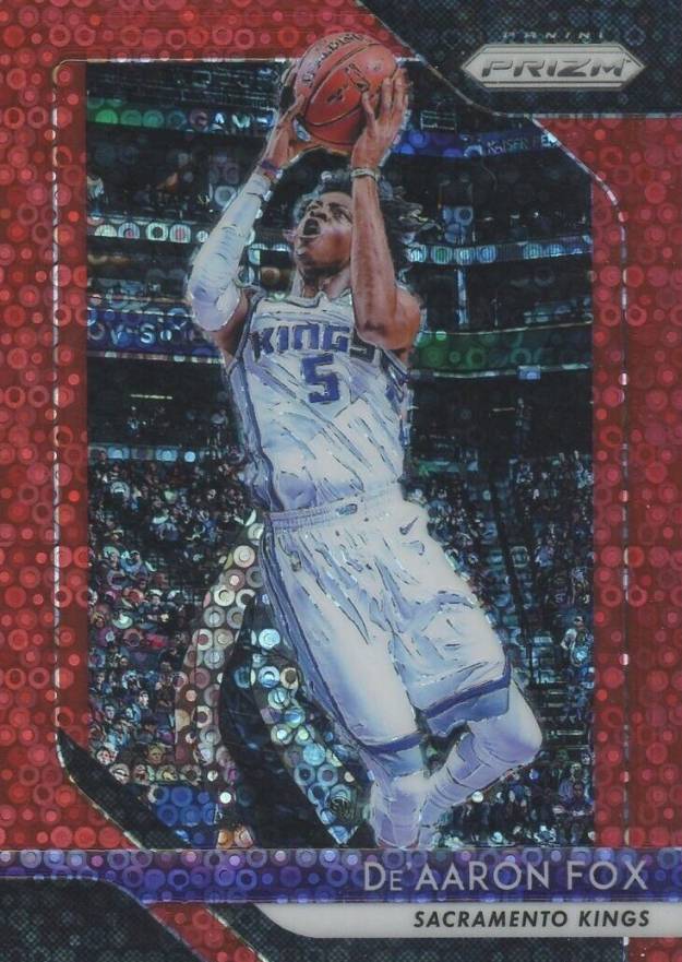 2018 Panini Prizm DE'Aaron Fox #151 Basketball Card