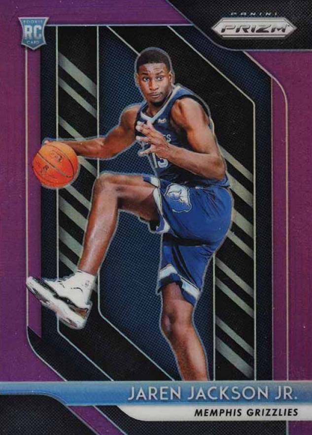 2018 Panini Prizm Jaren Jackson Jr. #66 Basketball Card