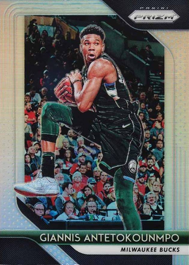 2018 Panini Prizm Giannis Antetokounmpo #296 Basketball Card