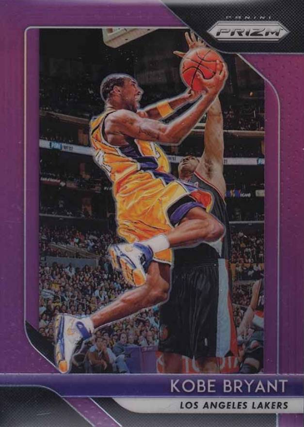 2018 Panini Prizm Kobe Bryant #15 Basketball Card