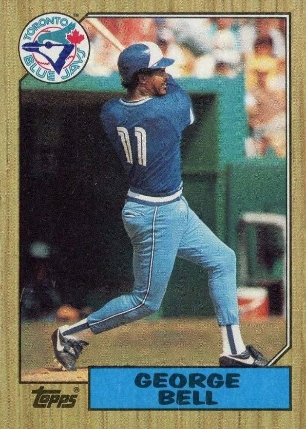 1987 Topps George Bell #681 Baseball Card