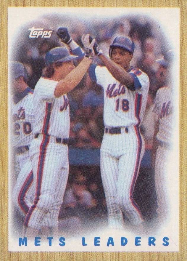 1987 Topps Mets Leaders #331 Baseball Card