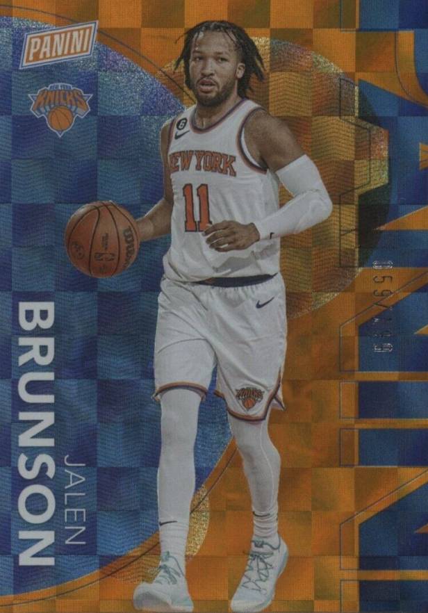 2023 Panini National Sports Collectors Convention Silver Packs Jalen Brunson #45 Basketball Card