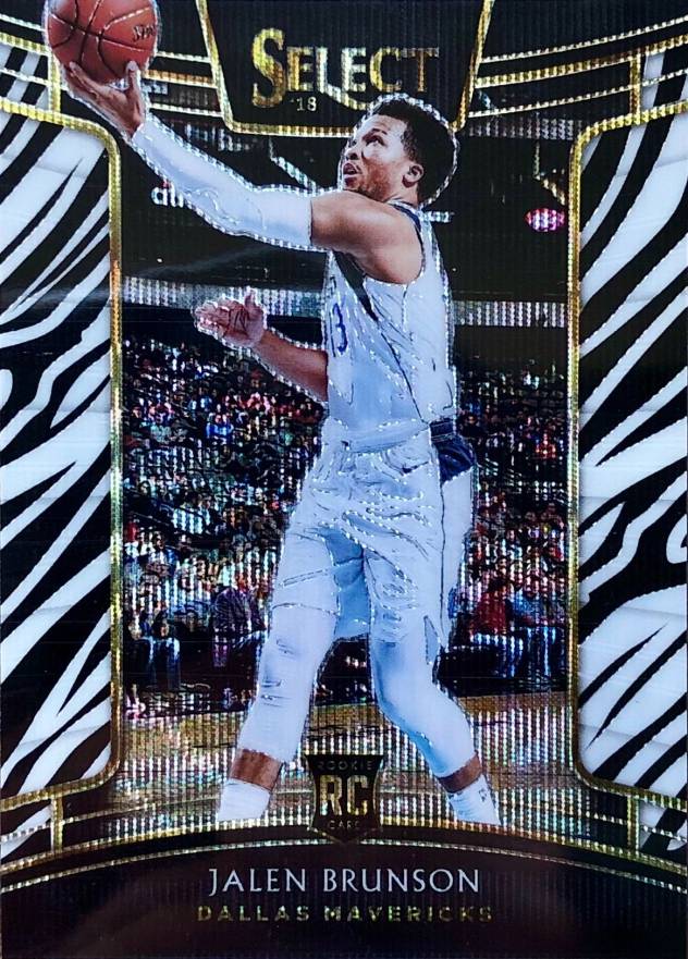 2018 Panini Select Jalen Brunson #8 Basketball Card