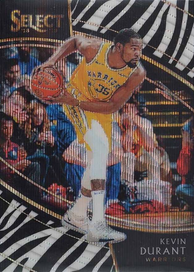 2018 Panini Select Kevin Durant #296 Basketball Card