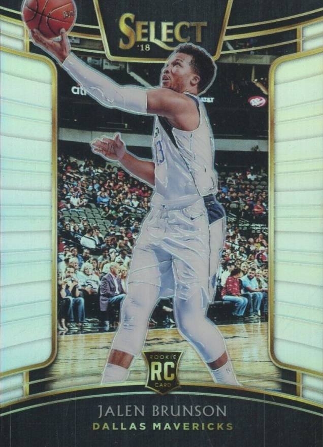 2018 Panini Select Jalen Brunson #8 Basketball Card