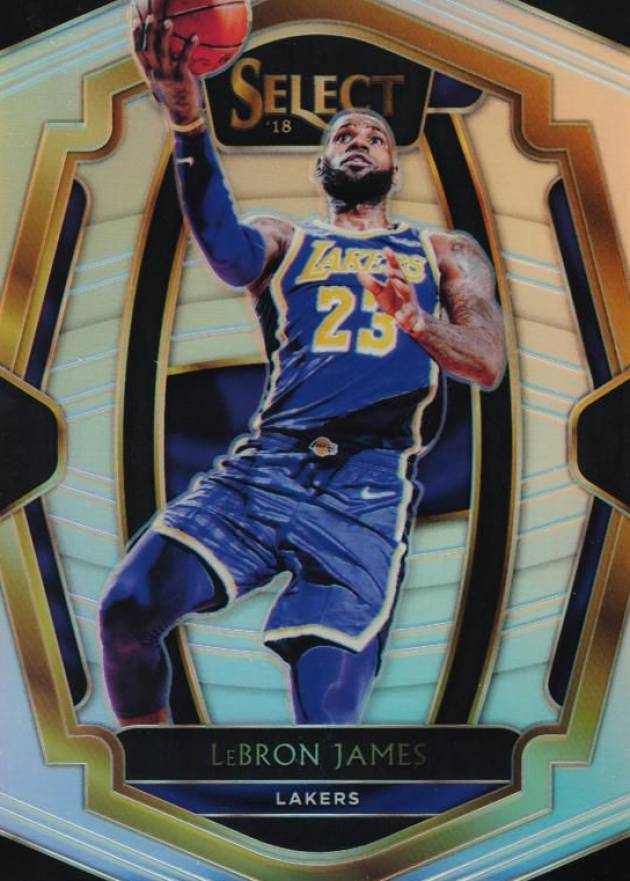 2018 Panini Select LeBron James #118 Basketball Card