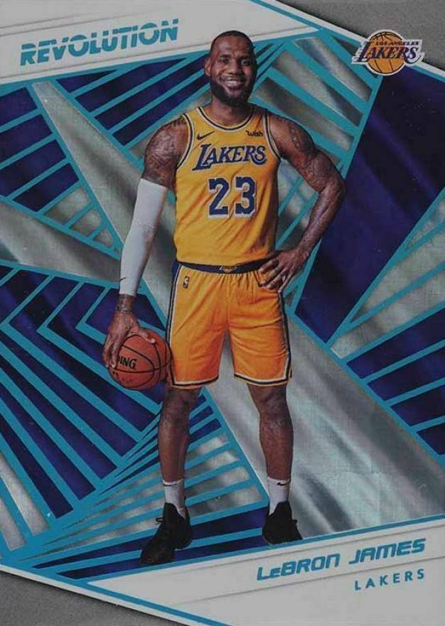 2018 Panini Revolution LeBron James #40 Basketball Card