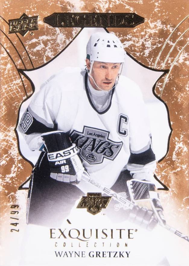 2016 Ice Exquisite Collection Wayne Gretzky #31 Hockey Card