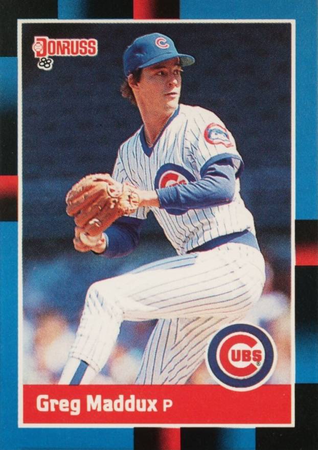 1988 Donruss Greg Maddux #539 Baseball Card