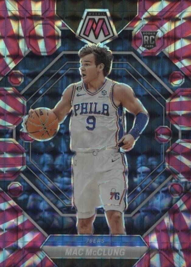 2022 Panini Mosaic Mac McClung #238 Basketball Card