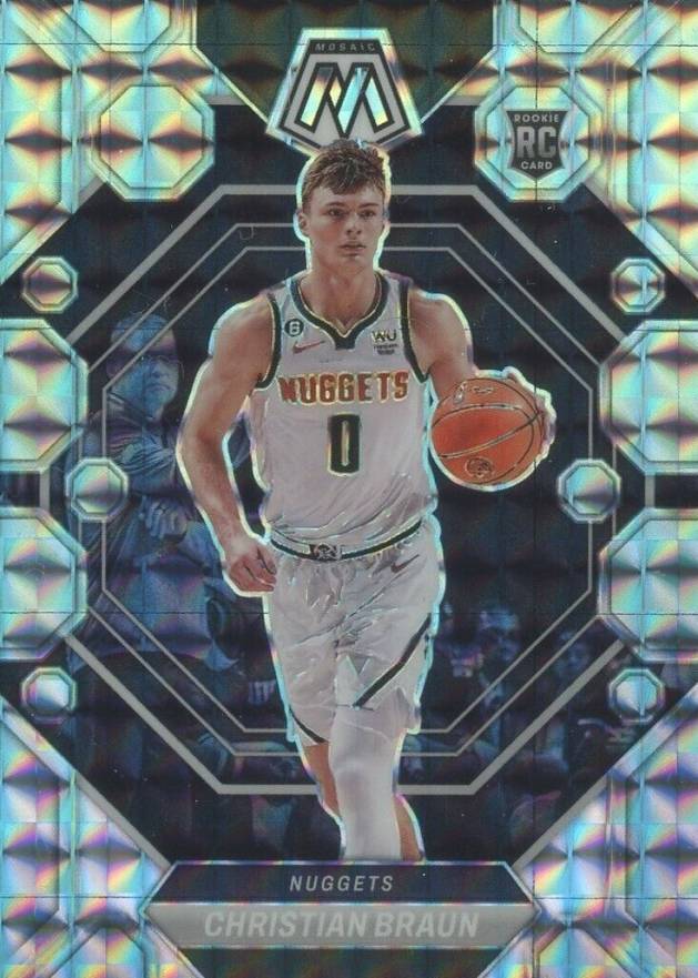 2022 Panini Mosaic Christian Braun #240 Basketball Card