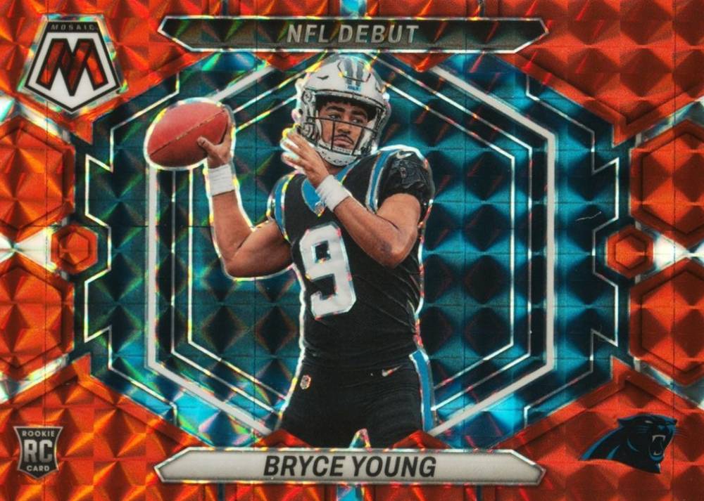 2023 Panini Mosaic NFL Debut Bryce Young #ND2 Football Card