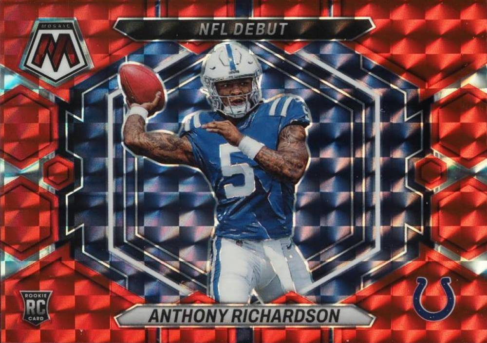 2023 Panini Mosaic NFL Debut Anthony Richardson #ND5 Football Card